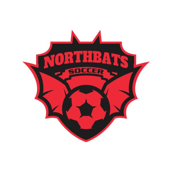 North bats Tournament Soccer logo template Thumbnail