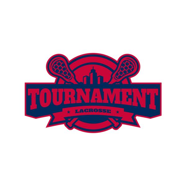 Tournament Lacrosse Logo Template Thumbnail