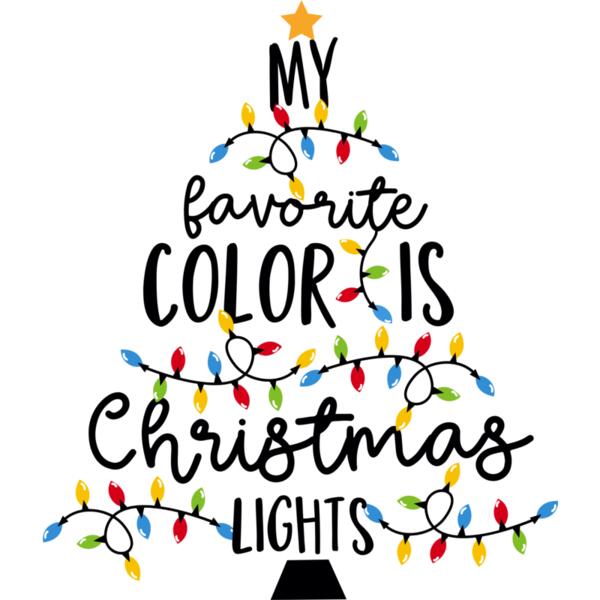 My favourite colour is christmas light Thumbnail